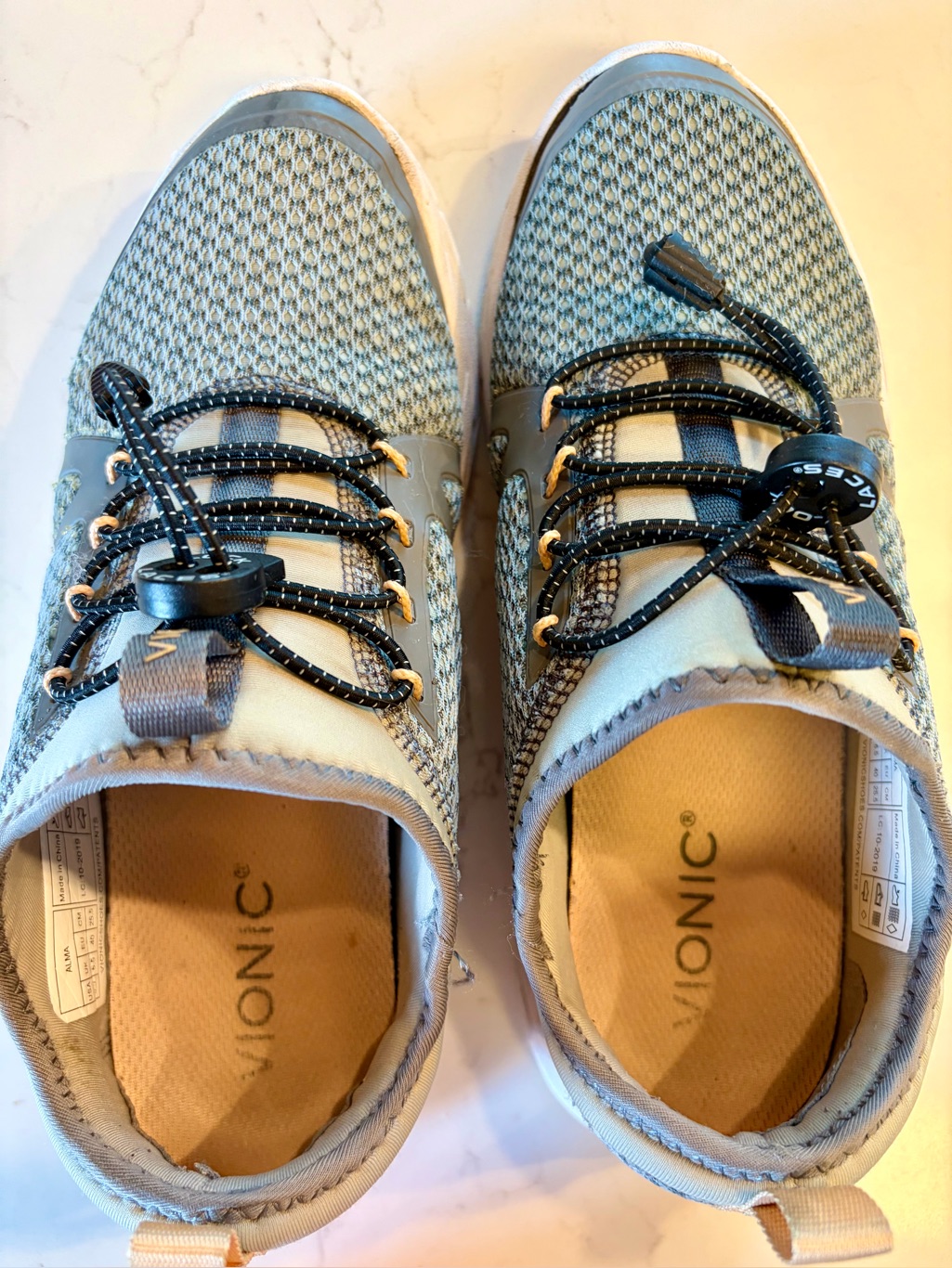 Vionic Brown Knit Slip-On Shoe With Cushioned Insole